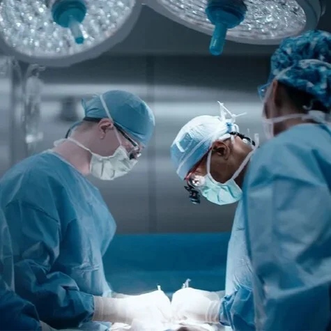 Medical team at work